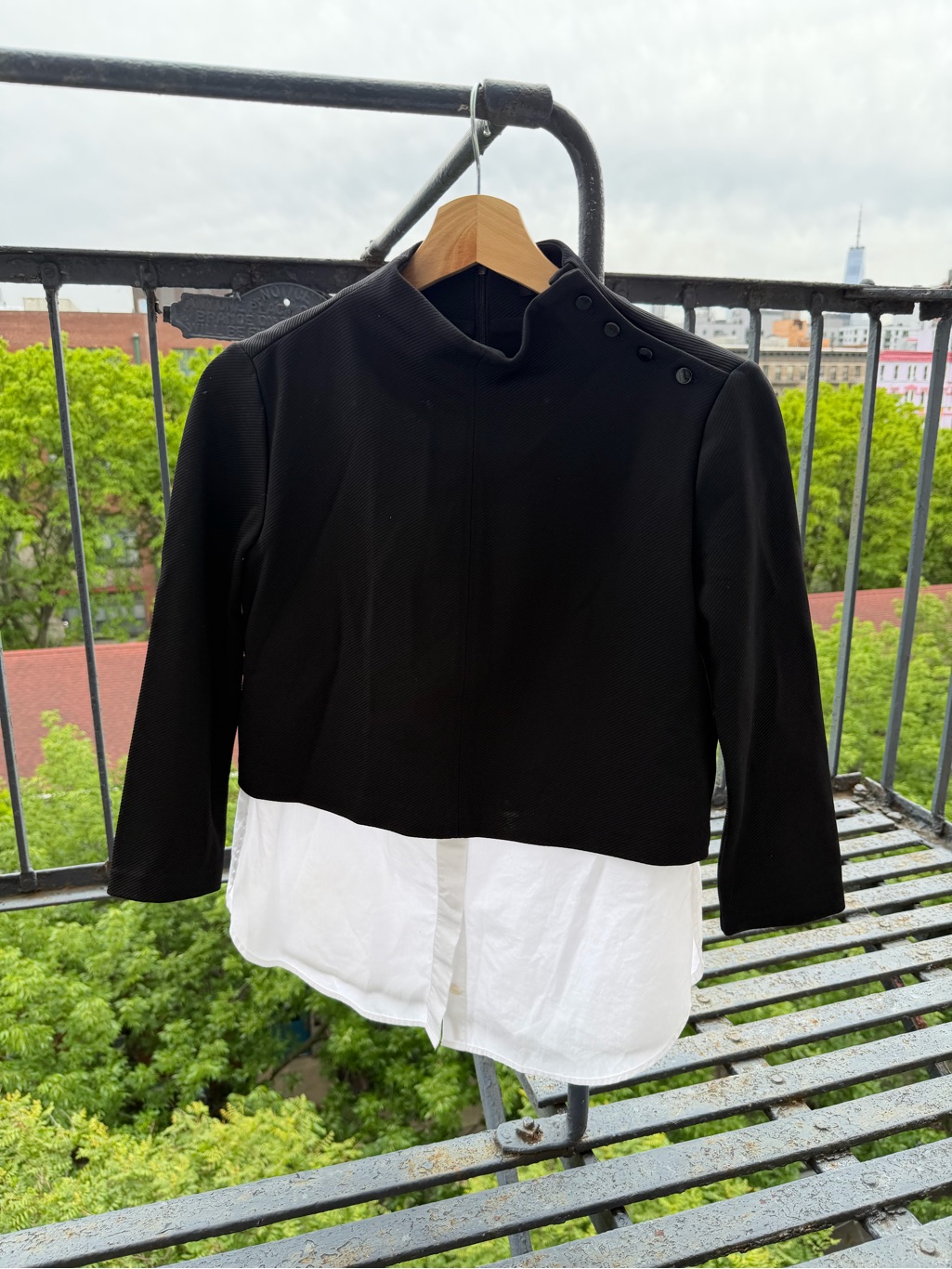 Theory Gracila 3/4 Sleeve Top